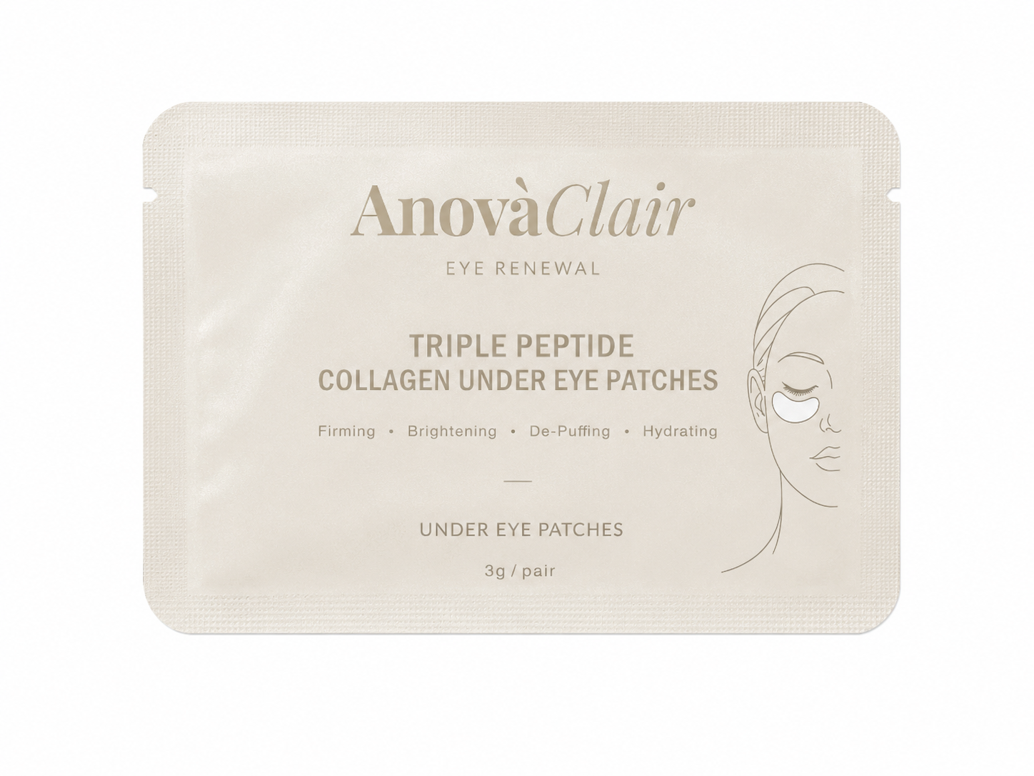 Triple Peptide Collagen under Eye Patches