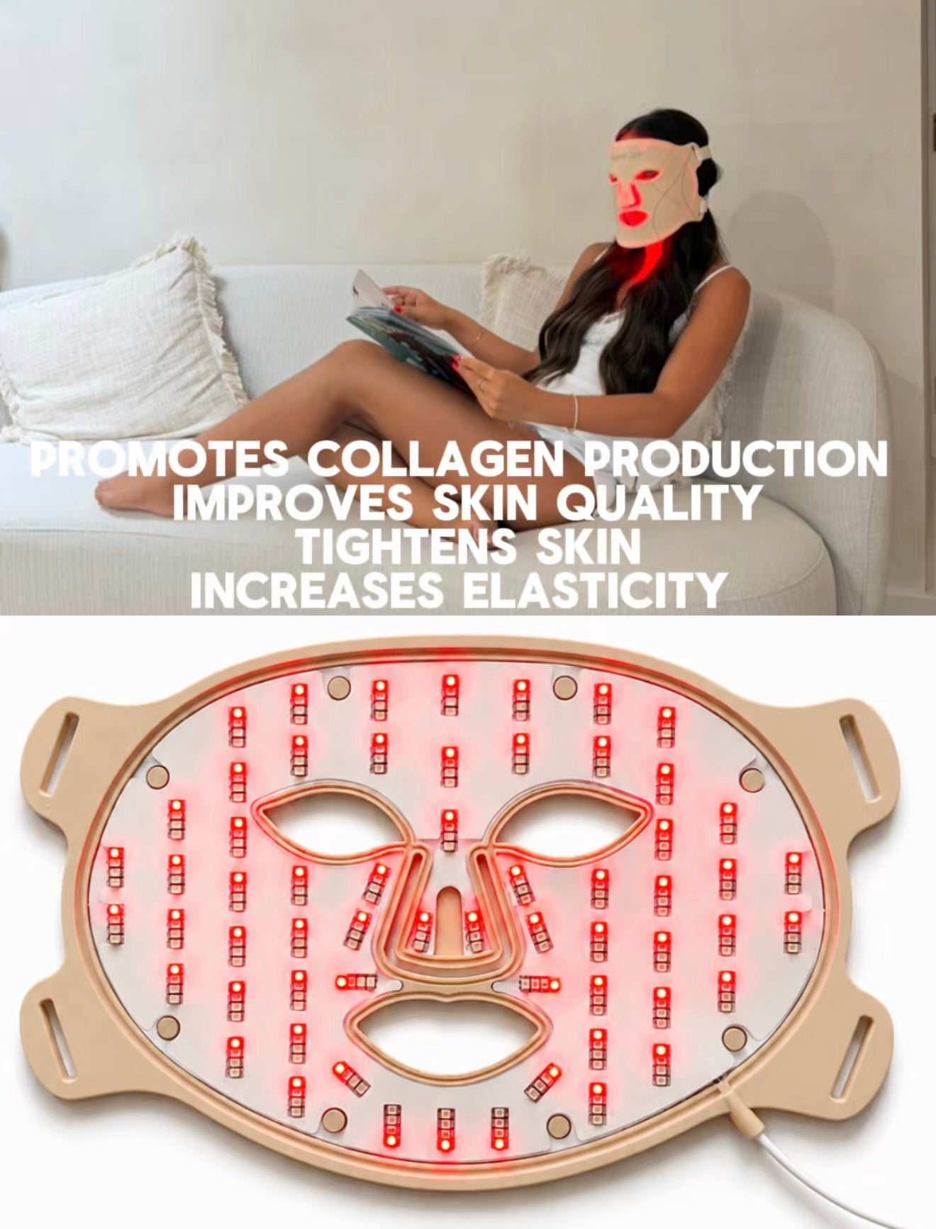 AnovàClair Advanced Full Coverage LED Mask